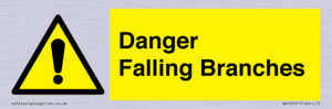 Danger Falling Branches